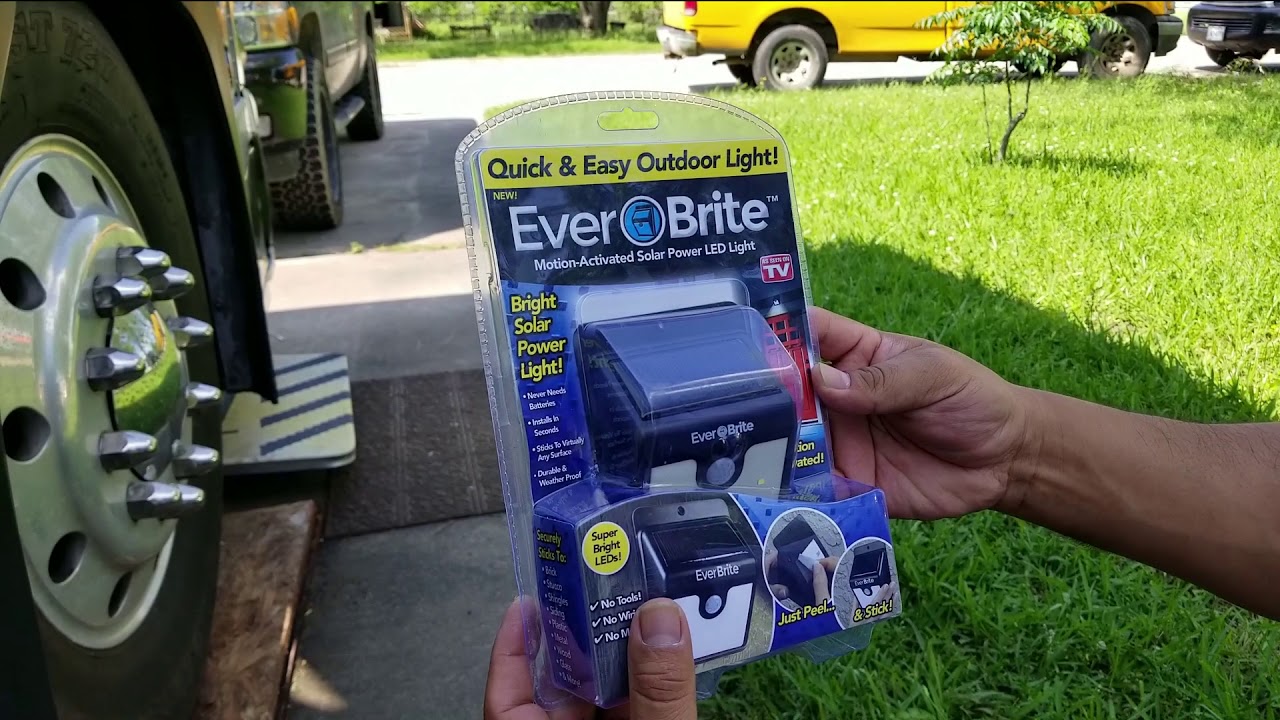Everbrite Solar Light Instructions