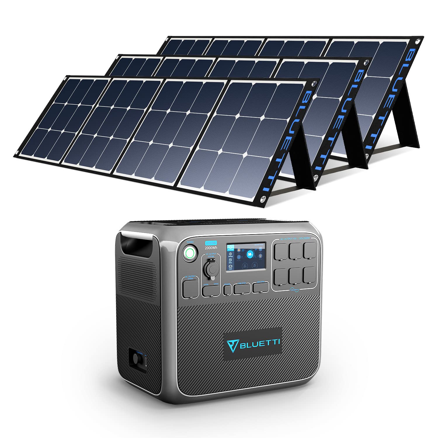 Portable Solar Generator for House With Battery
