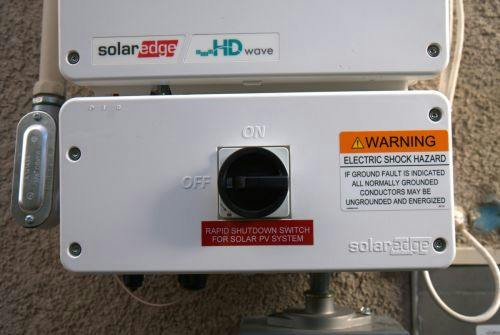 Solaredge Inverter Lights