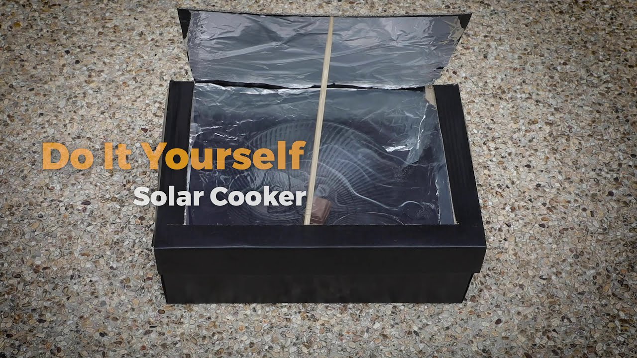 How to Build a Solar Cooker With a Shoebox