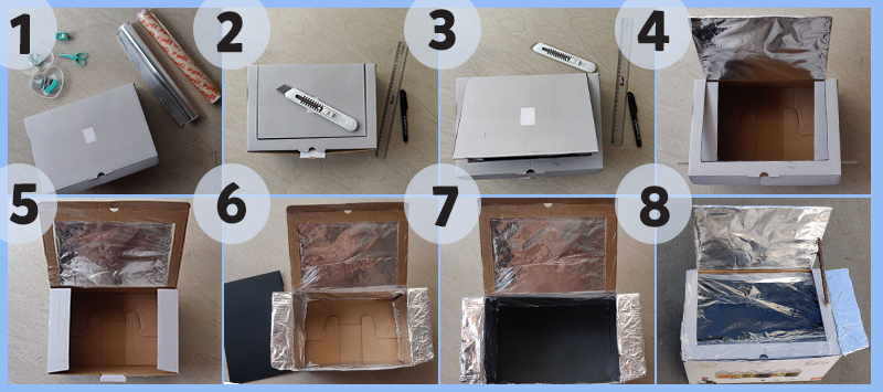 How to Make a Solar Oven Step-By-Step