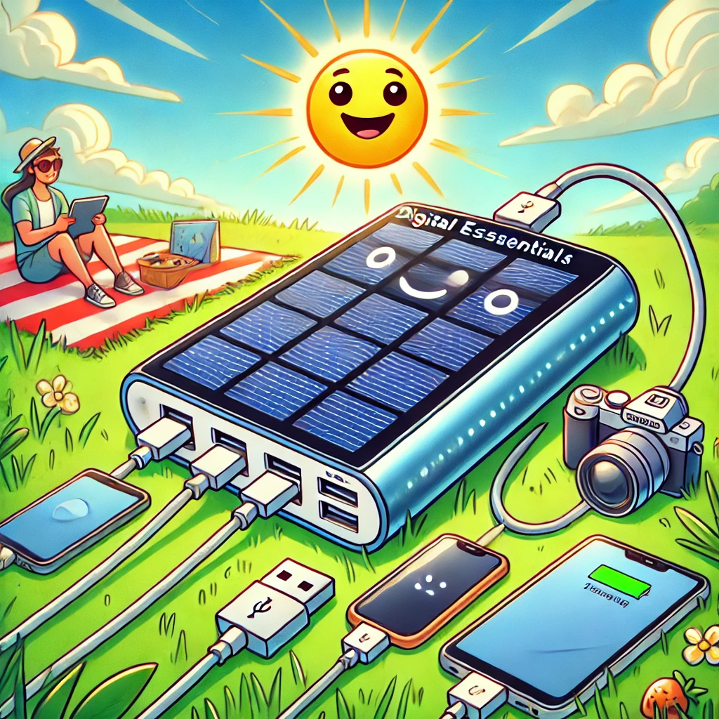 Solar Panel Power Bank