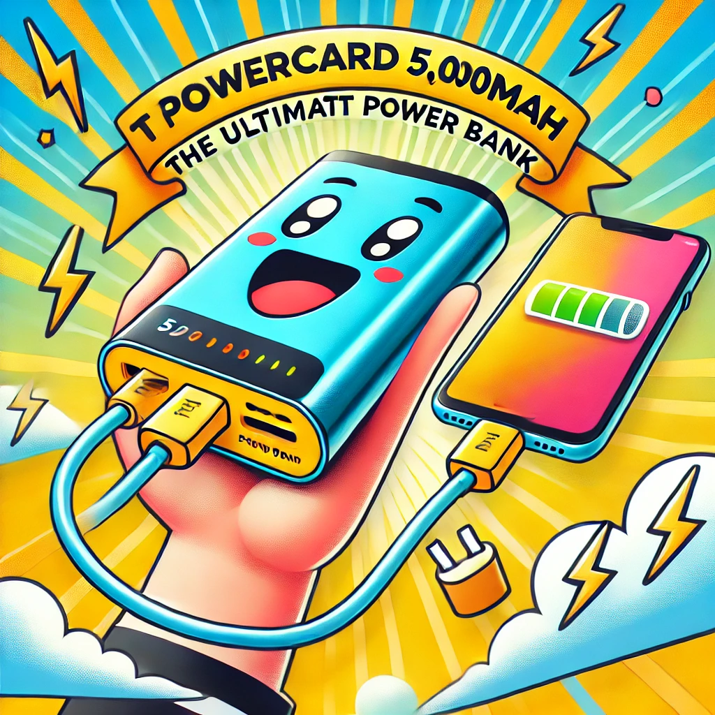 PowerCard 5,000mAh power bank