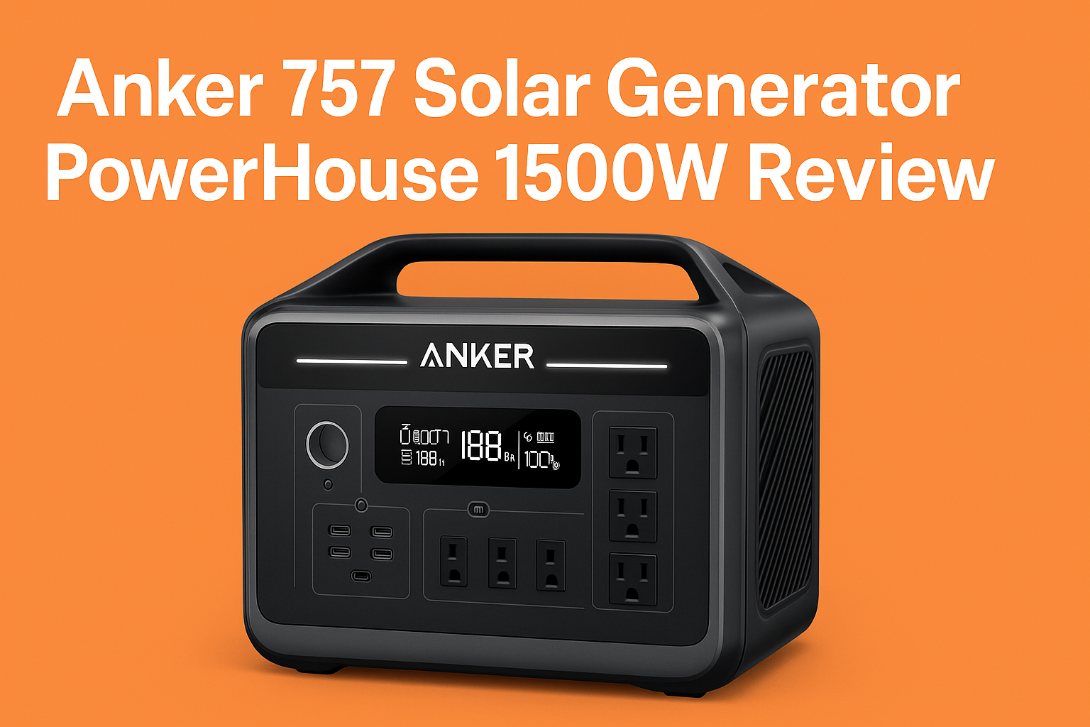 Anker 757 Solar Generator