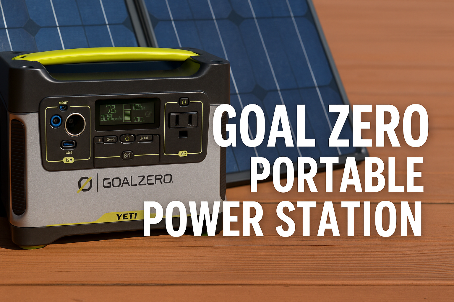Goal Zero Yeti Portable Power Station