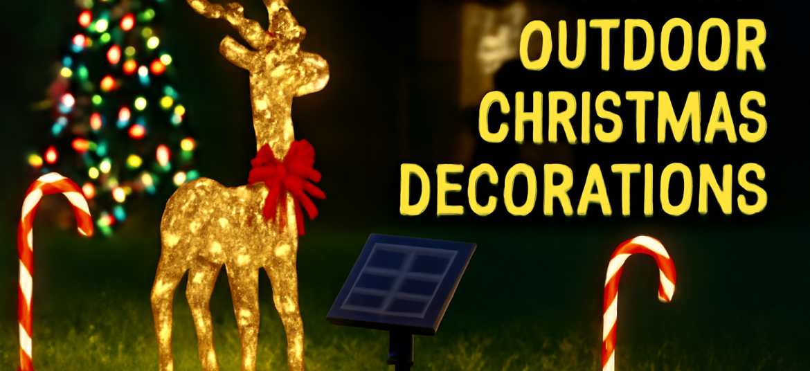 Solar power outdoor decoration