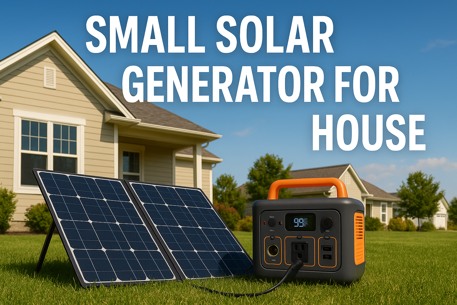 Small Solar Generator